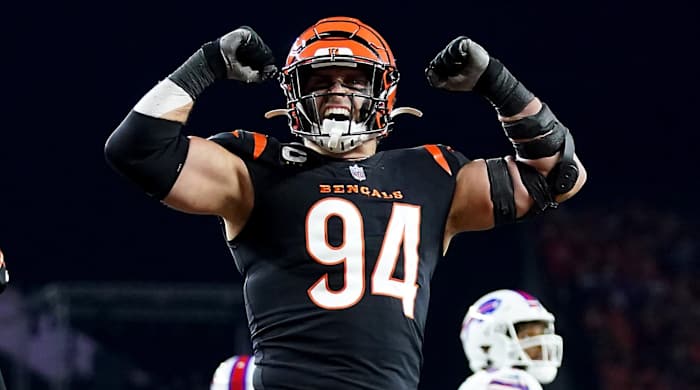 Cincinnati Bengals defensive end Sam Hubbard